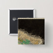 チャールマーニュ帝国814年を展示 缶バッジ (正面&裏面)