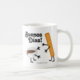 チャーロ&チョコレート – Buenos Dias! コーヒーマグカップ