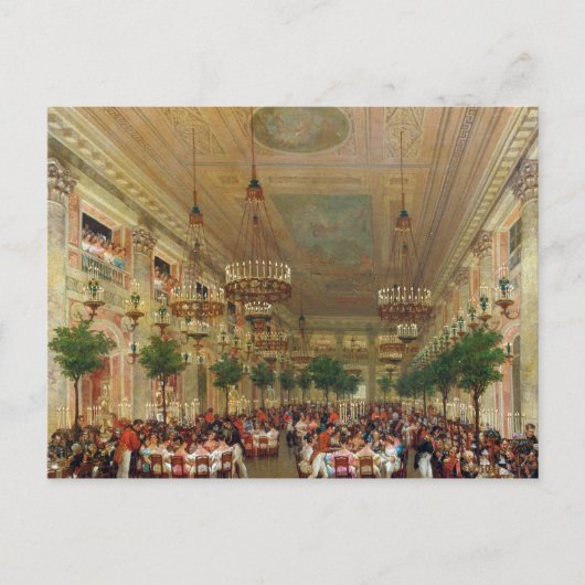 チュイルリーで祝の饗宴 ポストカード (正面)