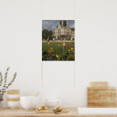 チュイルリーガーデン，ルーブル，パリ，フランス ポスター (キッチン)