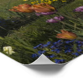 チュイルリーガーデン，ルーブル，パリ，フランス ポスター (角)