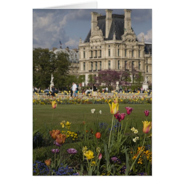 チュイルリー庭園、ルーヴル、パリ、フランス (正面)