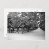 チュイルリー – 牧歌的な風景 ポストカード (正面/裏面)