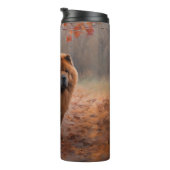 チュウチョウin紅葉秋インスパイア タンブラー (回転右)