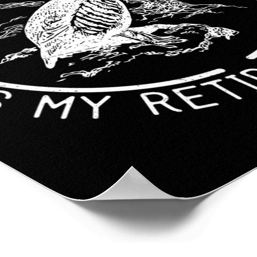 チュカおもしろいル狩りはA Bの私の退職計画だ ポスター (角)