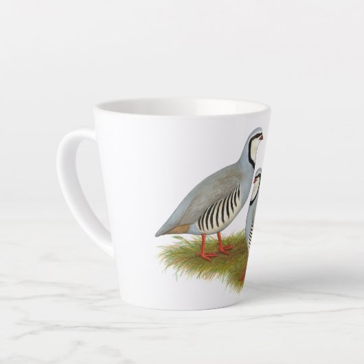 チュカルパトリッジペア カフェラテマグ (左アングル)