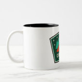 チュガッチナショナルフォレストキャンプ ツートーンマグカップ (左)