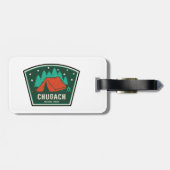 チュガッチ国立森林キャンプ ラゲッジタグ (裏面横)