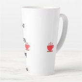 チュガ・ラグ カフェラテマグ (右アングル)