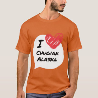 チュギーク・アラスカが大好き Tシャツ