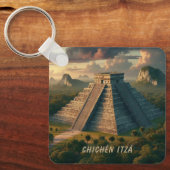 チュチェン・イツァ ユカタン メキシコ 風景 旅行 キーホルダー (正面)