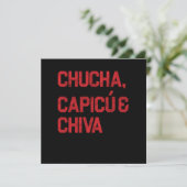 チュチャ・カピキュ・チバ・ドミノ・ドミノーズ・ギフト 招待状 (スタンド正面)