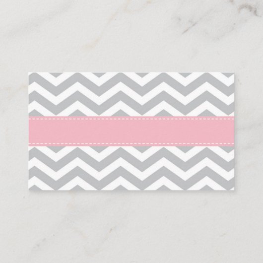 チュチュかわいいバレエ赤ちゃんシャワー予約リクエスト エンクロージャーカード (裏面)