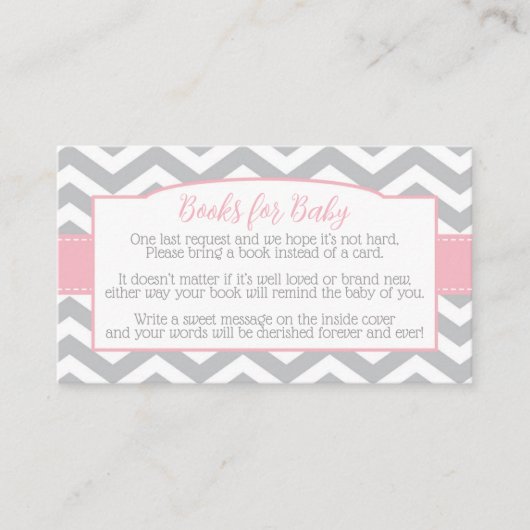 チュチュかわいいバレエ赤ちゃんシャワー予約リクエスト エンクロージャーカード (正面)