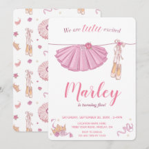 チュチュがとっても嬉しいバレリーナの誕生日パーティー（どんな年齢でも）