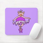 チュチュの踊りのブタ マウスパッド (マウス)