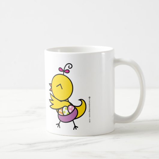 チュチュのlaのひよこのマグ コーヒーマグカップ (右)