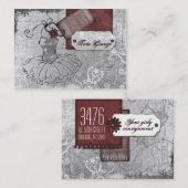 チュチュグランジービーの名刺 名刺 (正面/裏面)