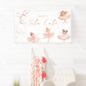 チュチュ キュート バレリーナ バースデー 横断幕 (インサイチュ)