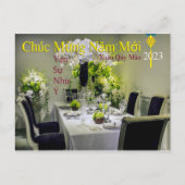 チュッếクムンừマウớイハッピーニューイヤー2023 ポストカード (正面)