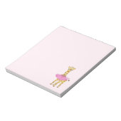 チュツのキリン ノートパッド (回転)