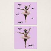 チュツのギボン・バレエ・ダンサー (正面&裏面)