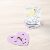 チュツのギボン・バレエ・ダンサー ペーパーコースター (インサイチュ)