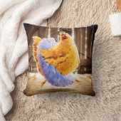 チュツの鶏 クッション (ブランケット)