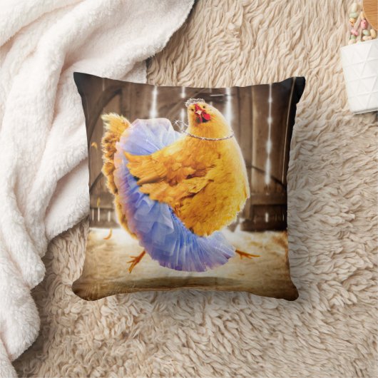 チュツの鶏 クッション (ブランケット)