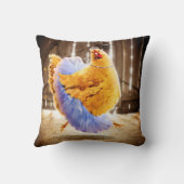 チュツの鶏 クッション (裏面)