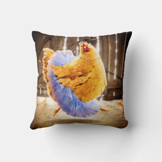 チュツの鶏 クッション (裏面)