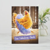 チュツの鶏 招待状 (スタンド正面)