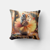 チュツを着た秋のチムンク クッション (正面)