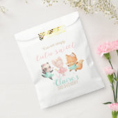 チュツカワイバレリーナ動物バレエ誕生日パーティー フェイバーバッグ (封をした状態)