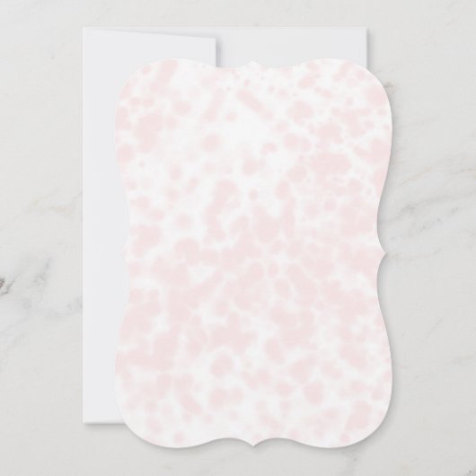 チュツカワイバレリーナ動物バレエ誕生日パーティー 招待状 (裏面)