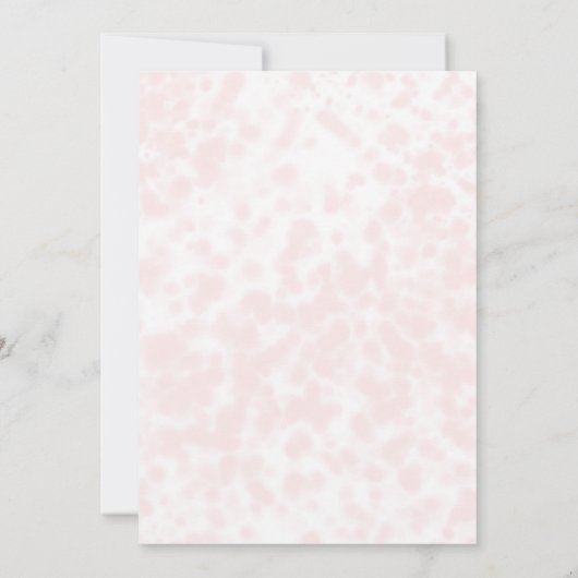 チュツカワイバレリーナ動物バレエ誕生日パーティー 招待状 (裏面)