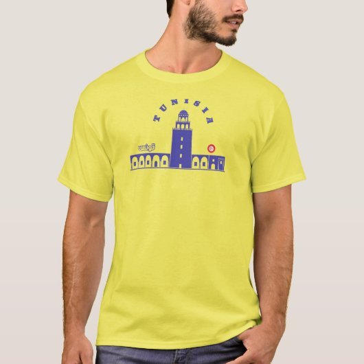 チュニジアتونسTシャツ Tシャツ (正面)
