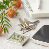 チュニジアからのKoranからのページ、 キーホルダー (側面)