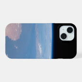 チュニジアとリビアの海岸とシチリア島 iPhone 15ケース (裏面横)