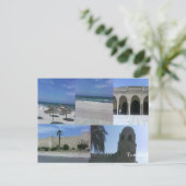 チュニジアのはがき ポストカード (スタンド正面)