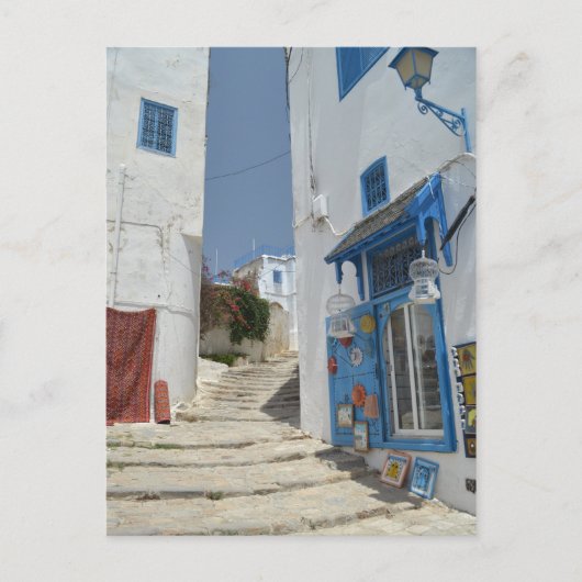 チュニジアのはがき ポストカード (正面)