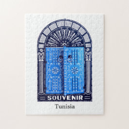 チュニジアのドアパズル ジグソーパズル