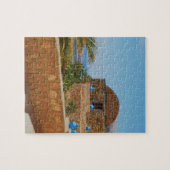 チュニジアのベルベル村。 ジグソーパズル (横)