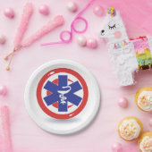 チュニジアの医療記号 ペーパープレート (パーティー)