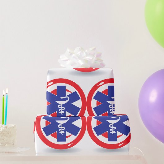 チュニジアの医療記号 ラッピングペーパー