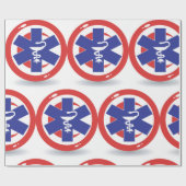 チュニジアの医療記号 ラッピングペーパー (フラット)