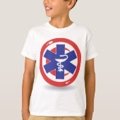 チュニジアの医療記号 Tシャツ (正面)