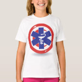 チュニジアの医療記号 Tシャツ (正面)