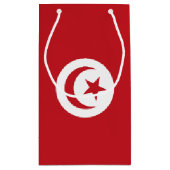 チュニジアの国旗 スモールペーパーバッグ (裏面)