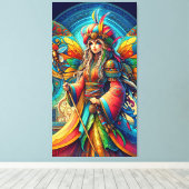 チュニジアの妖精 キャンバスプリント (インサイチュ (ウッドフロア))